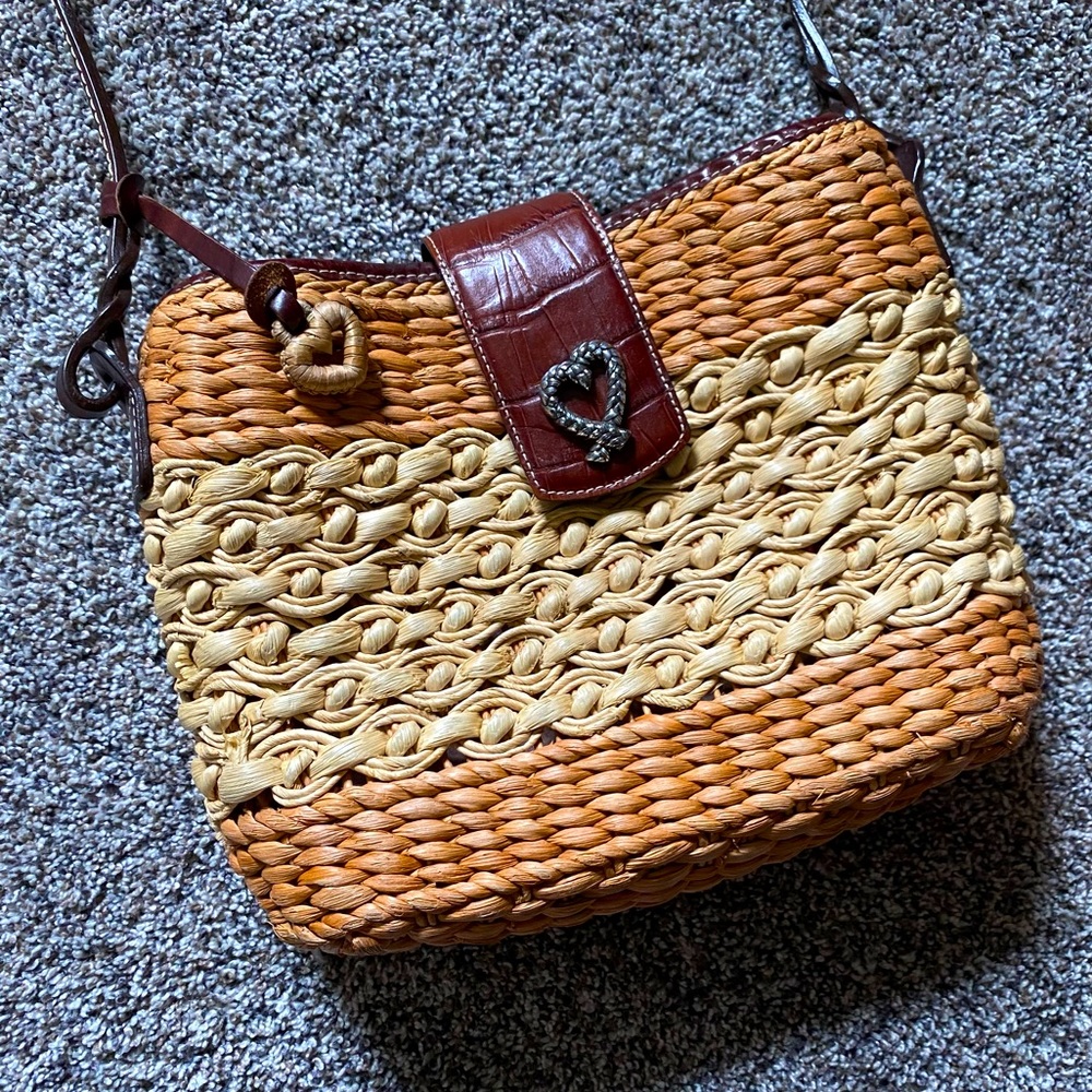 Brighton Straw Shoulder Bag